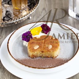Basbousa Libanees Dessert Amier Restaurant Strandweg 161 2586 JM Den Haag